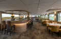 The bar and salon of the holland
