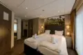 Double bed upper deck