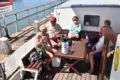 Elisabeth outside on deck