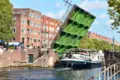 Gandalf door ophaalbrug amsterdam