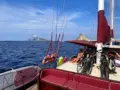 Chilling on deck