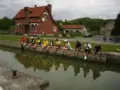 Cyclists pic nic