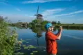 Guest at kinderdijk