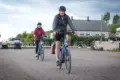 Cyclists in ven