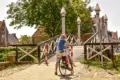 Flora hindeloopen cyclist bridge