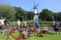 Cyclists Tholen