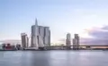 Rotterdam erasmusbrug cityscape